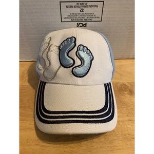 North Carolina Tarheels Foot Team Logo Adjustable Back Golden Lion Brand